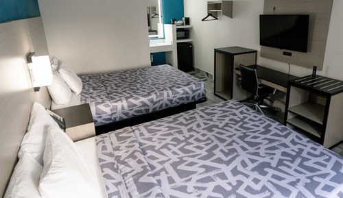 Habitación estándar doble, 2 camas de matrimonio, fumadores