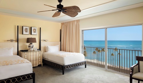 Habitación, vistas al mar
