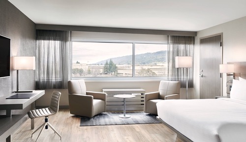 Habitación Deluxe, 1 cama de matrimonio grande, vistas a la montaña (Hearing Accessible)