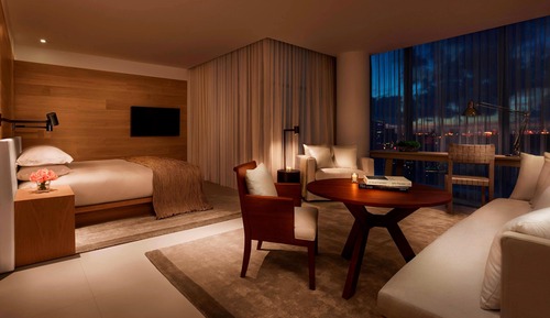 Habitación Deluxe, 1 cama de matrimonio grande, vistas a la ciudad
