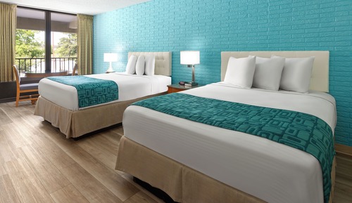 Habitación individual estándar (Two Double Beds Non Smoking)