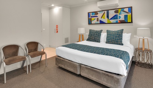 Habitación con 1 cama doble o 2 individuales