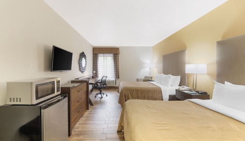 2 Double Beds, Nonsmoking, Exterior Corridor
