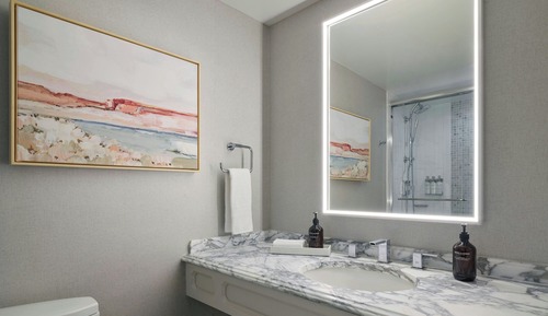 Habitación, 1 cama de matrimonio grande, no fumadores, vistas a la ciudad (Hearing Accessible)