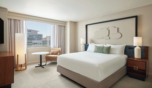 Suite, 1 cama de matrimonio grande con sofá cama, no fumadores (Mobility Accessible, Roll-in Shower)