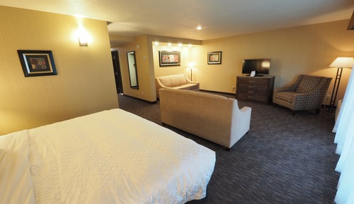 Suite Deluxe, 1 cama de matrimonio grande con sofá cama