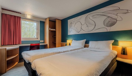 Habitación estándar con 2 camas individuales, no fumadores
