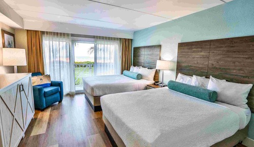Suite, 2 camas de matrimonio, planta baja (Oceanfront)