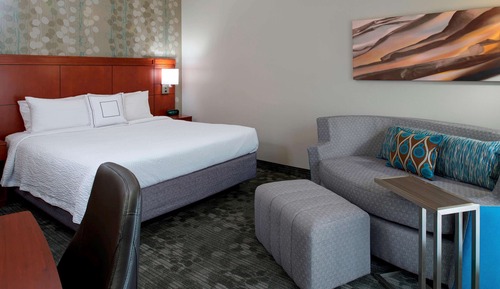 Habitación Deluxe, 1 cama de matrimonio grande con sofá cama