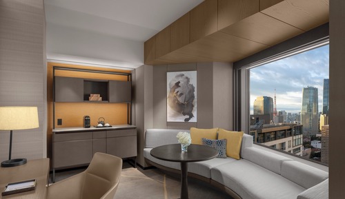 Suite, 1 cama de matrimonio grande, Acceso al salón del club (Tsuki)