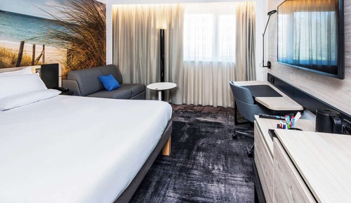 Habitación superior, 1 cama de matrimonio con sofá cama
