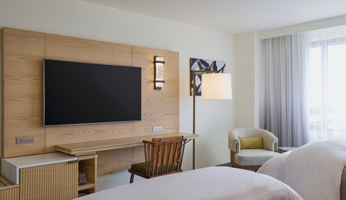 Habitación tradicional, 2 camas de matrimonio, no fumadores (Mobility Accessible, Tub)