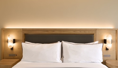 Suite Deluxe, 1 cama de matrimonio grande con sofá cama, no fumadores, en esquina