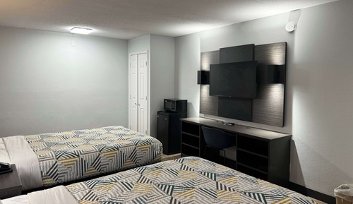 Habitación estándar, 2 camas dobles, accesible para personas con discapacidad, no fumadores