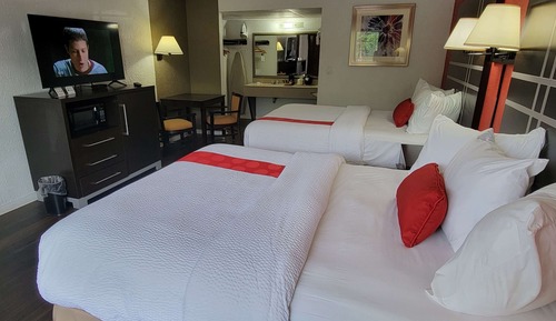 Habitación, 2 camas de matrimonio, no fumadores (Pet Friendly)