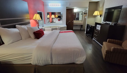 Habitación, 1 cama de matrimonio grande (Mobility, Walk-In Shwer, Pet Friendly)