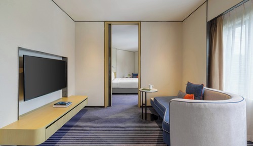 Suite junior, 1 cama de matrimonio grande, fumadores, cocina básica