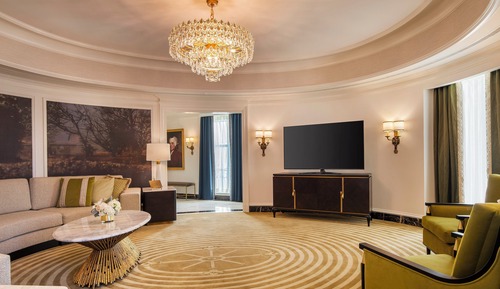 Suite, 2 camas de matrimonio (Oval, Washington Monument View)