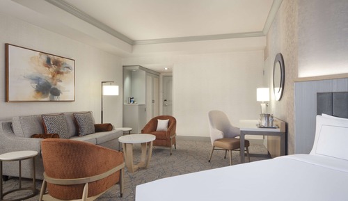 Suite Deluxe, 2 camas de matrimonio, en una planta alta