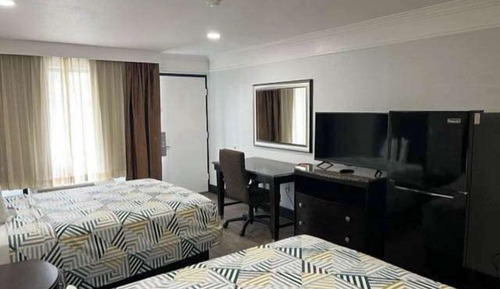 Habitación estándar, 2 camas de matrimonio, fumadores, cocina