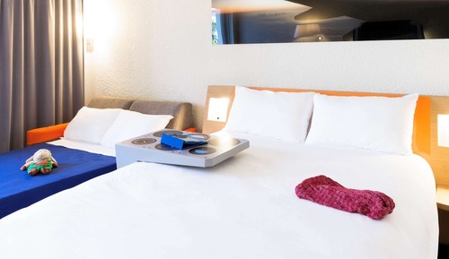 Suite familiar, 1 cama doble con sofá cama