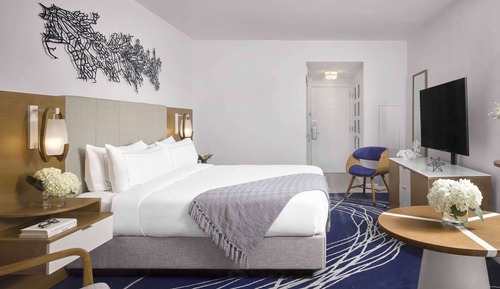 Habitación, 1 cama de matrimonio grande, bañera (Mobility & Hearing)