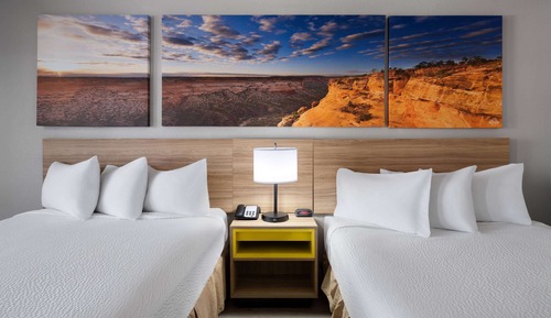 Habitación estándar, 2 camas de matrimonio, no fumadores