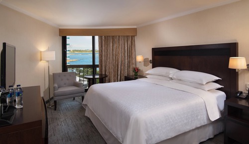 Habitación Club, 1 cama de matrimonio grande, no fumadores, vistas al mar