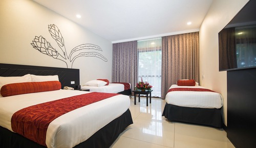 Habitación triple familiar
