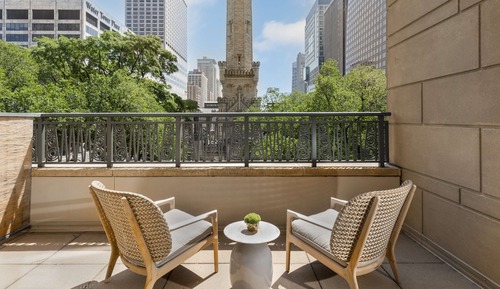 Habitación, terraza (Water Tower)
