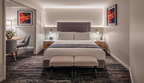 Suite, 1 cama de matrimonio grande con sofá cama (Queenslander)
