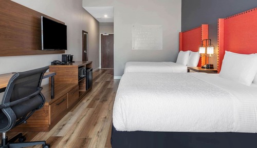Habitación estándar, 2 camas de matrimonio, no fumadores