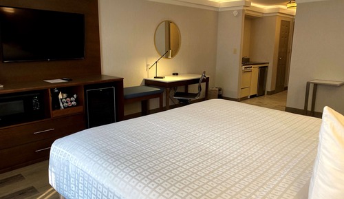 Suite, 1 cama de matrimonio grande, no fumadores, cocina básica (with Sofabed)