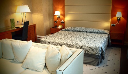 Habitación cuádruple superior, varias camas