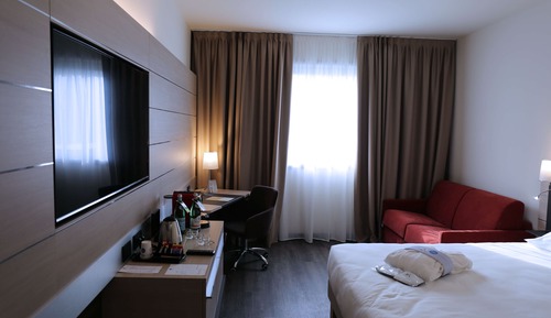 Habitación ejecutiva, 1 cama de matrimonio grande con sofá cama