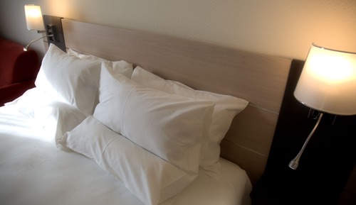 Habitación superior, 1 cama de matrimonio grande con sofá cama