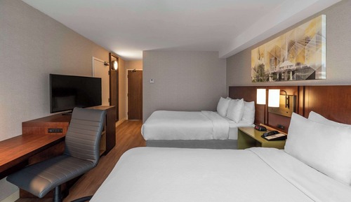 Habitación, 2 camas de matrimonio, no fumadores (Upgrade)