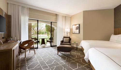 Fairmont, Habitación Deluxe, 2 camas de matrimonio, balcón, vistas al campo de golf