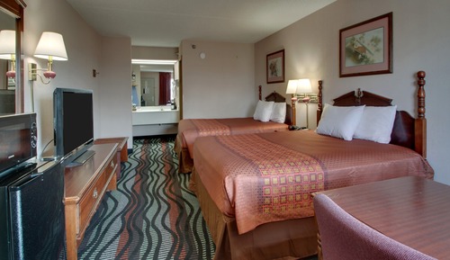 Habitación Deluxe, 2 camas de matrimonio, no fumadores (Elevator Access)