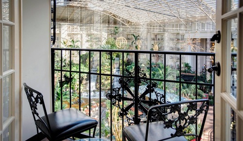 Habitación, 2 camas de matrimonio, no fumadores, vistas al jardín