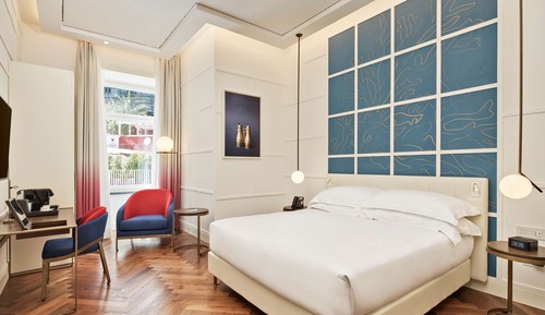 Habitación superior, 1 cama de matrimonio grande