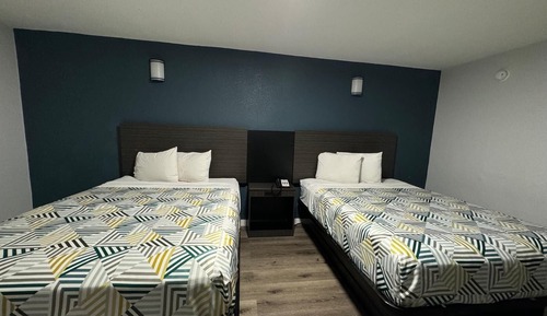 Habitación Deluxe, 2 camas de matrimonio, no fumadores, frigorífico y microondas