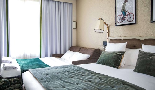Habitación superior, 1 cama doble con sofá cama