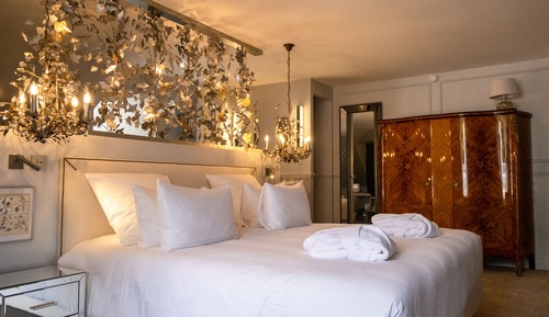 Suite Deluxe, 1 cama doble con sofá cama, terraza (Duplex, 1 double bed, Terrace 25sqm)