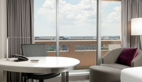Habitación Deluxe, varias camas, vistas a la ciudad