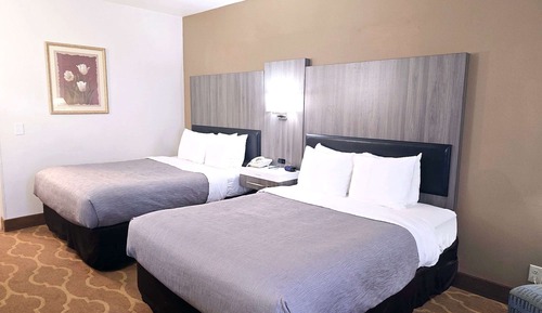Habitación, 2 camas de matrimonio, accesible para personas con discapacidad, no fumadores