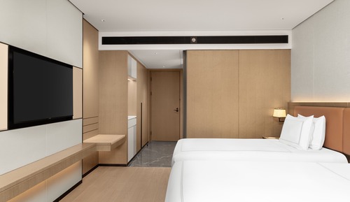 Swiss, Habitación Premier con 2 camas individuales, 2 camas individuales, vistas a la ciudad
