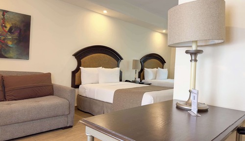 Suite junior, 2 camas dobles, no fumadores, cocina básica