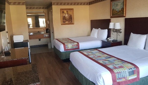 Habitación, 2 camas de matrimonio, no fumadores