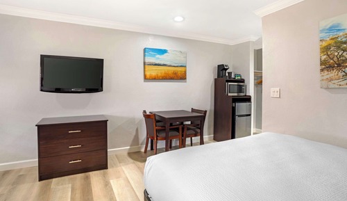 Habitación estándar, 1 cama de matrimonio grande, no fumadores, frigorífico y microondas